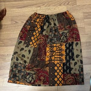 Vintage cotton skirt